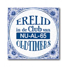 Delfts Blauwe Tegel 59: Erelid in de club van NU-AL-65 oldtimers